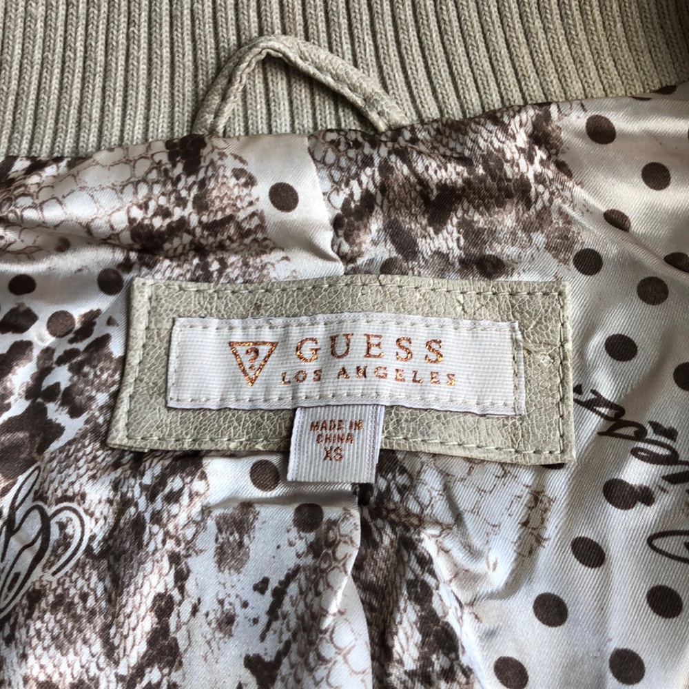 Guess faux leather jacket - Picture 4 of 8